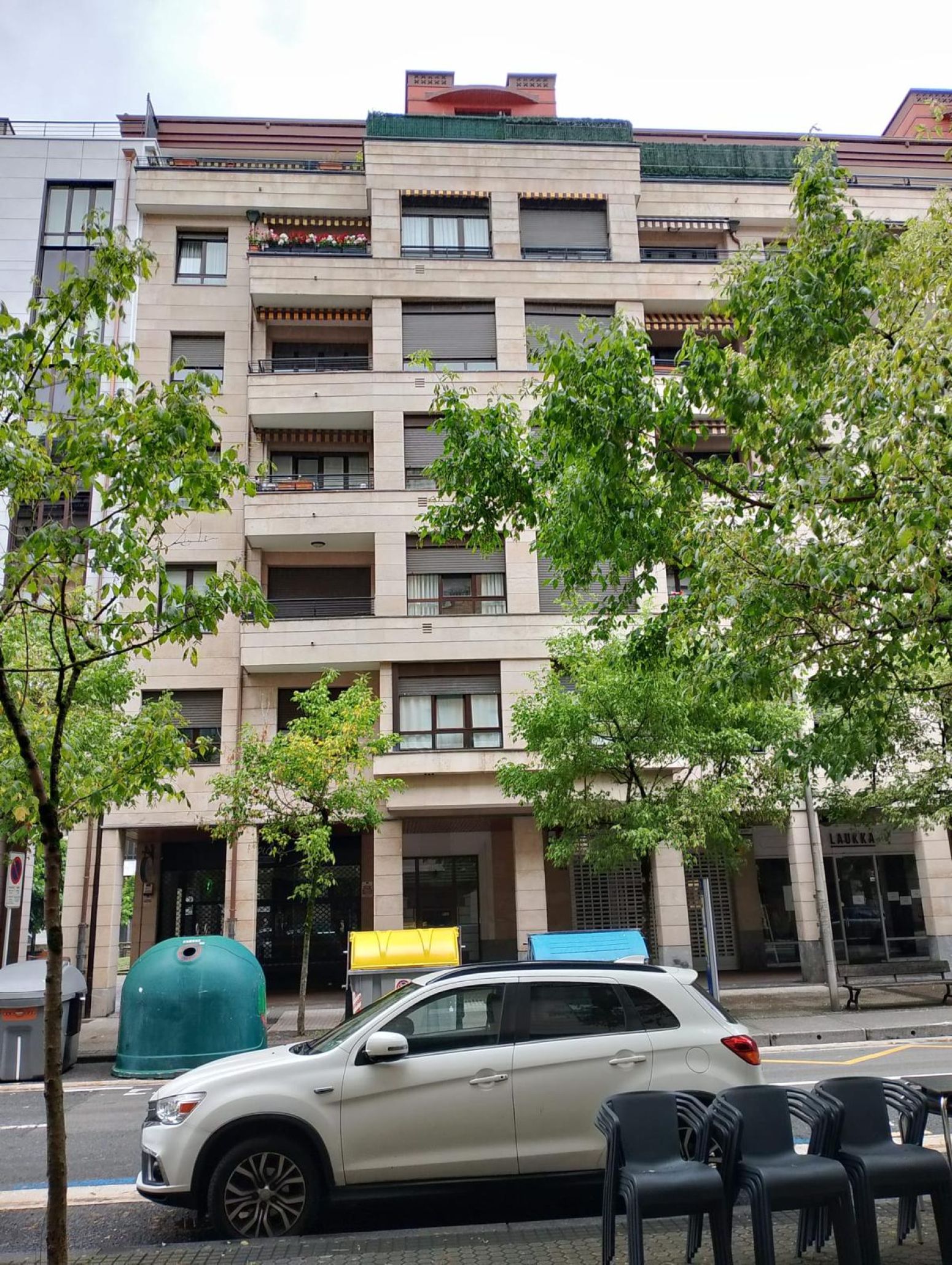 Vista exterior de Pis de lloguer en Donostia - San Sebastián  amb Calefacció, Moblat i Balcó