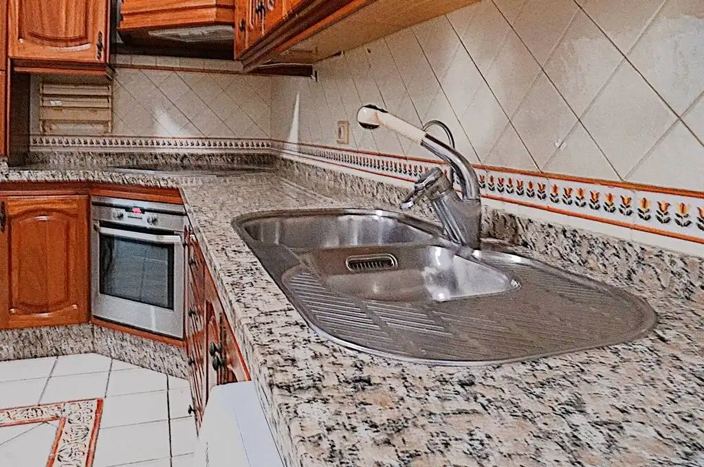 Cocina de Piso de alquiler en Las Palmas de Gran Canaria con Aire acondicionado, Amueblado y Balcón