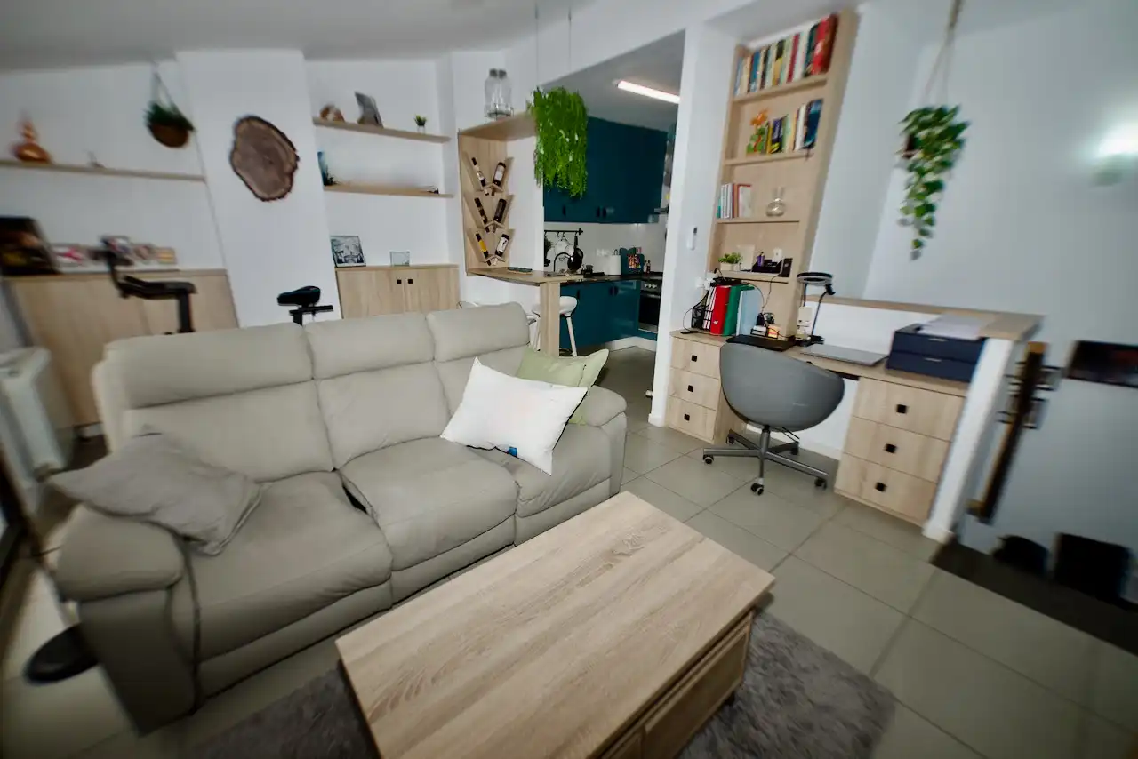 Sala de estar de Piso en venta en Terrassa con Aire acondicionado, Calefacción y Terraza