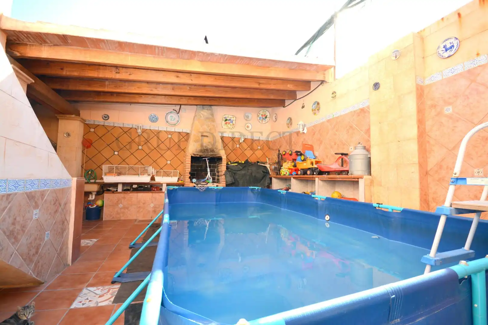 Piscina de Casa o xalet en venda en  Palma de Mallorca amb Calefacció, Jardí privat i Terrassa