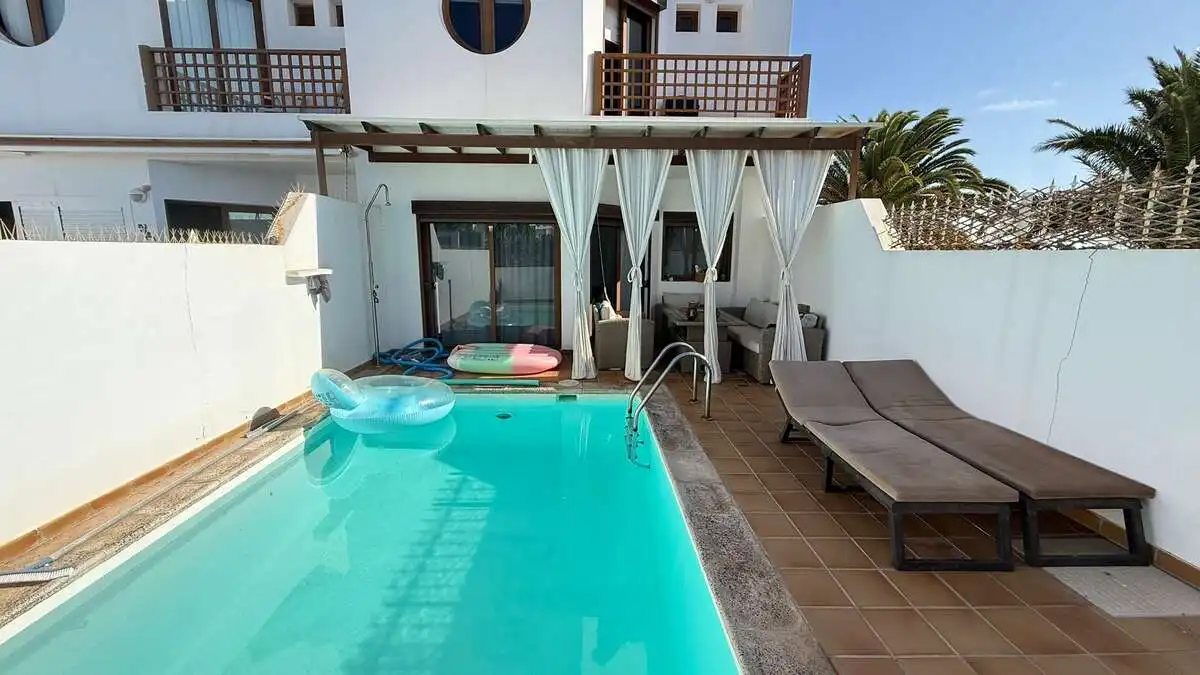 Swimming pool of Detached homes for sale in Teguise  with Terrace, Storage room and Swimming Pool