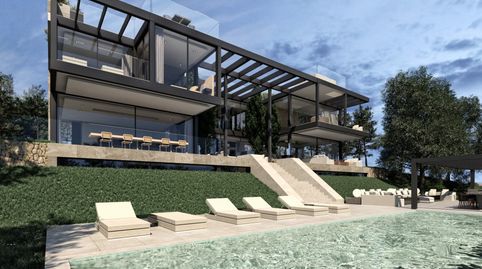 Villa contemporánea con vistas al mar a la venta en Cala Vinyes, Suroeste de Mallorca