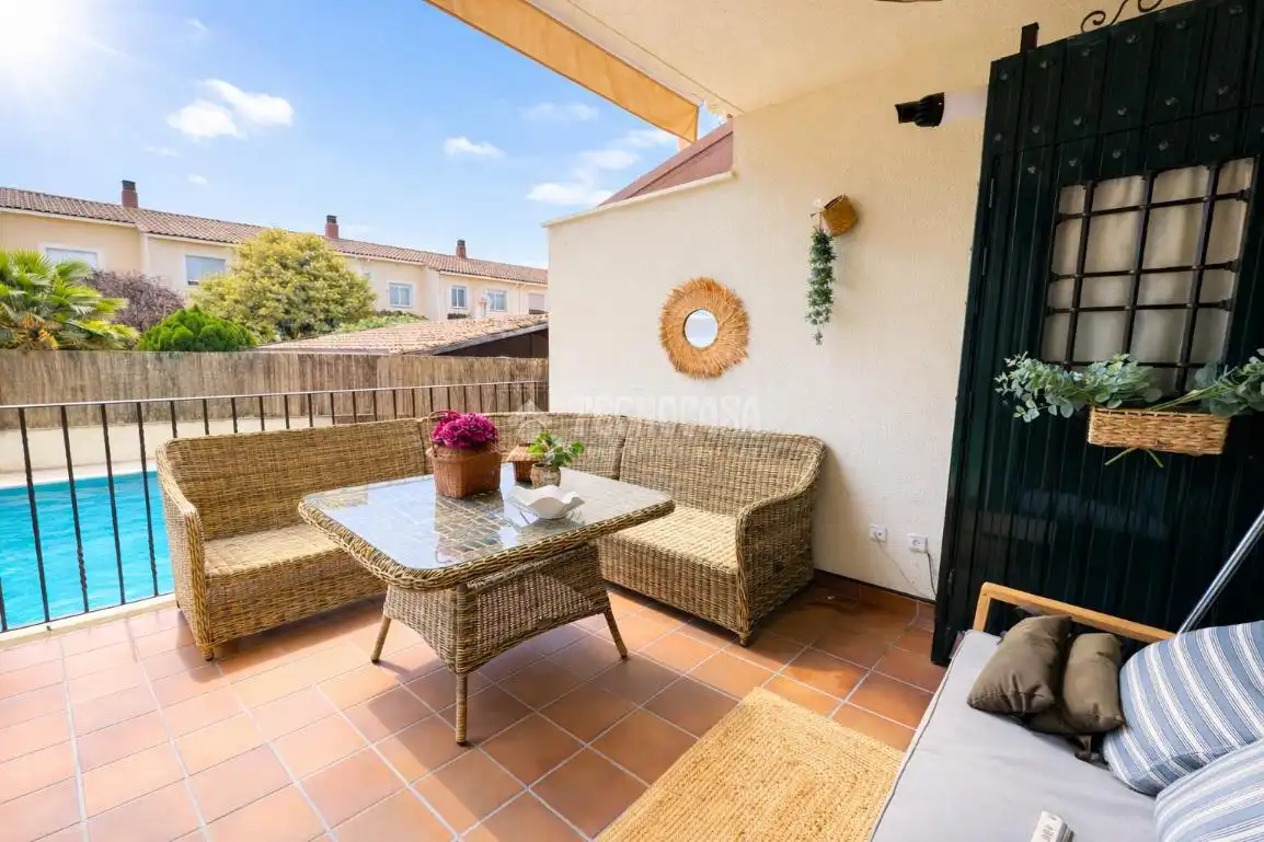 Terraza de Casa adosada en venta en Pepino con Aire acondicionado, Calefacción y Terraza