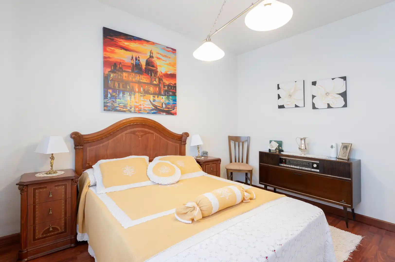 Bedroom of Houses for sale in Colmenar Viejo  with Heating, Private garden and Parquet flooring