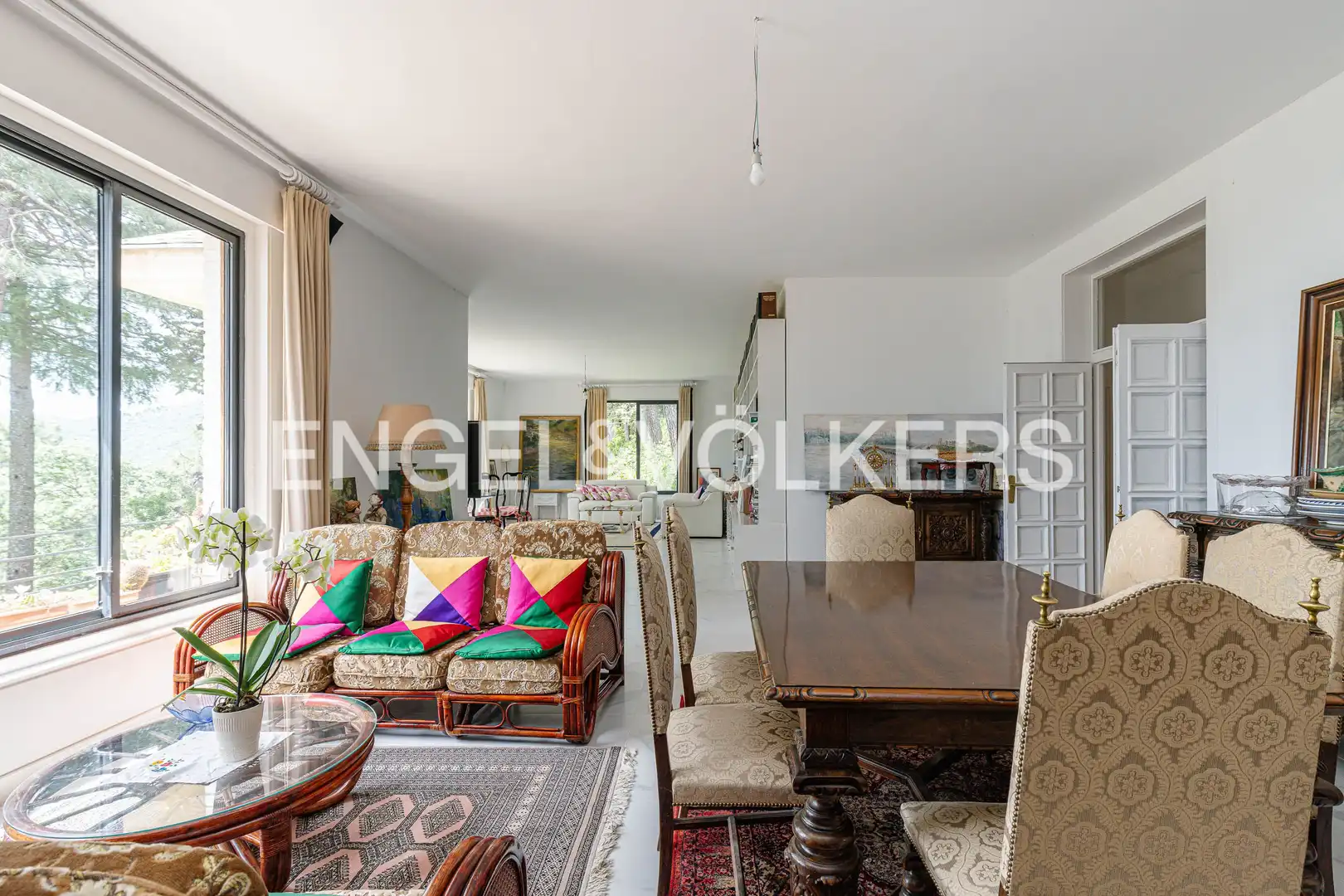 Dining room of Houses for sale in San Lorenzo de El Escorial  with Heating, Private garden and Terrace