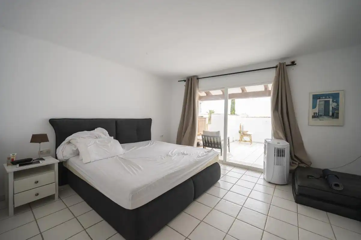 Dormitori de Casa o xalet en venda en Sant Josep de sa Talaia amb Calefacció, Jardí privat i Terrassa
