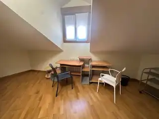 Schlafzimmer von Maisonette zur Miete in León Capital  mit Heizung, Parkett und Terrasse