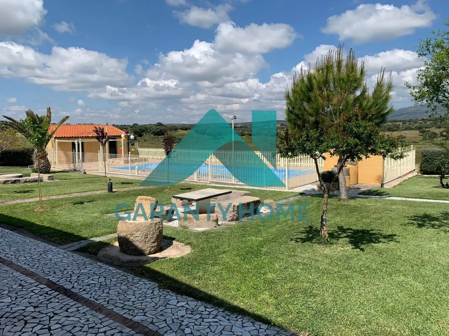 Piscina de Casa o xalet en venda en Almoharín amb Aire condicionat, Calefacció i Jardí privat