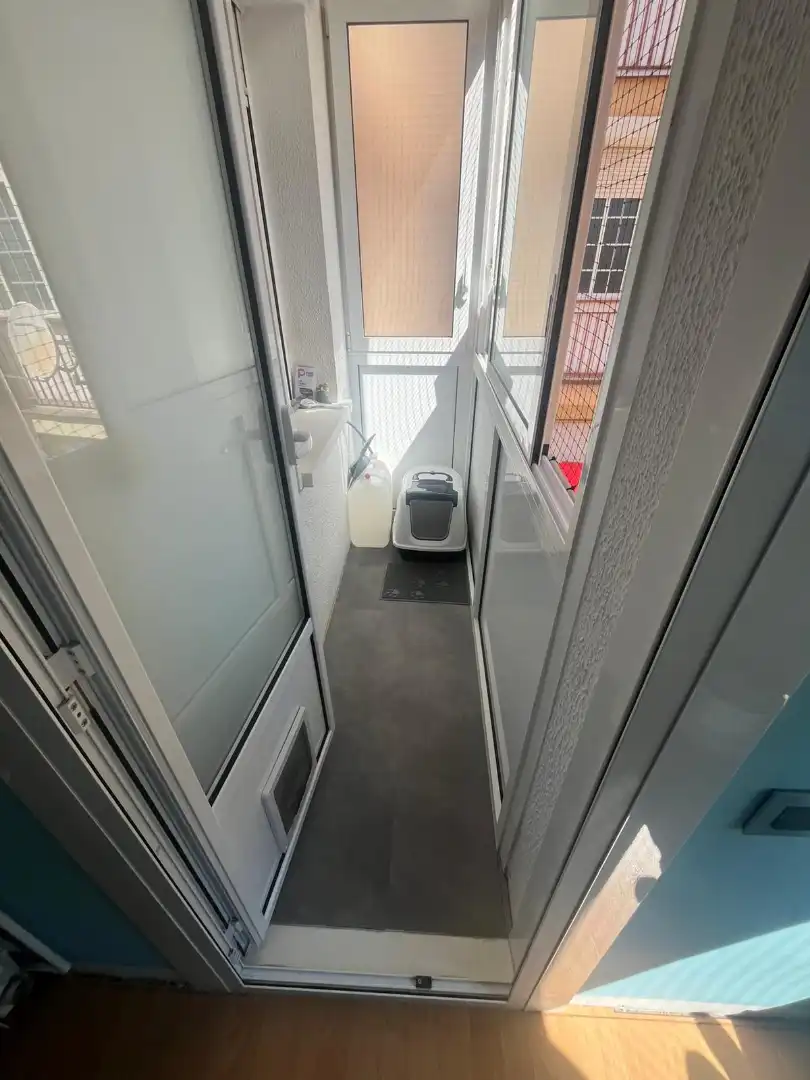 Terrasse von Wohnung zum Verkauf in L'Hospitalet de Llobregat mit Klimaanlage, Heizung und Parkett