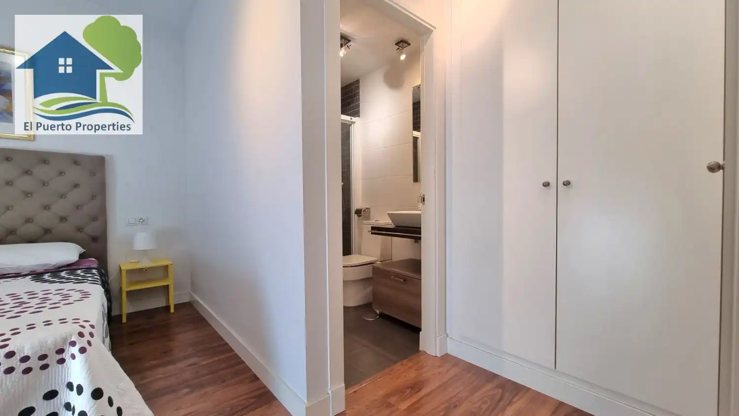 Baño de Piso de alquiler en El Puerto de Santa María con Aire acondicionado, Calefacción y Amueblado