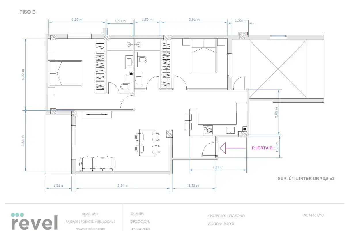 Appartamento con terrazza in vendita a Calle Doctor Múgica 17, imagen 28
