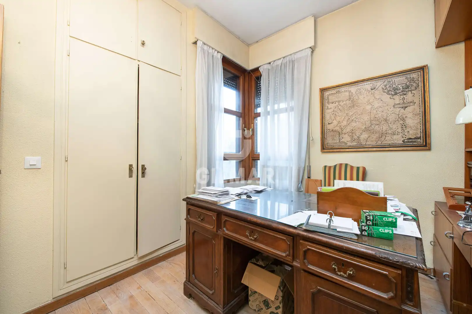 Schlafzimmer von Wohnung zum Verkauf in Madrid mit Heizung, Privatgarten und Abstellraum