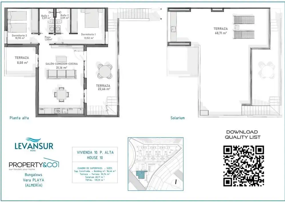 Apartamento en venta en Vera con Terraza