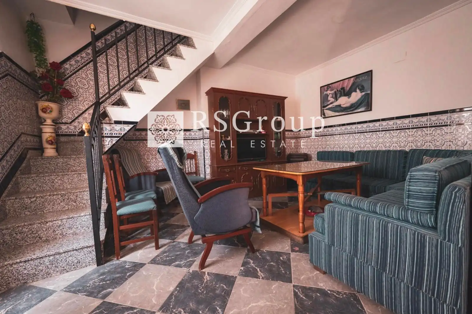 Sala de estar de Casa o chalet en venta en Cala con Piscina y Piscina comunitaria