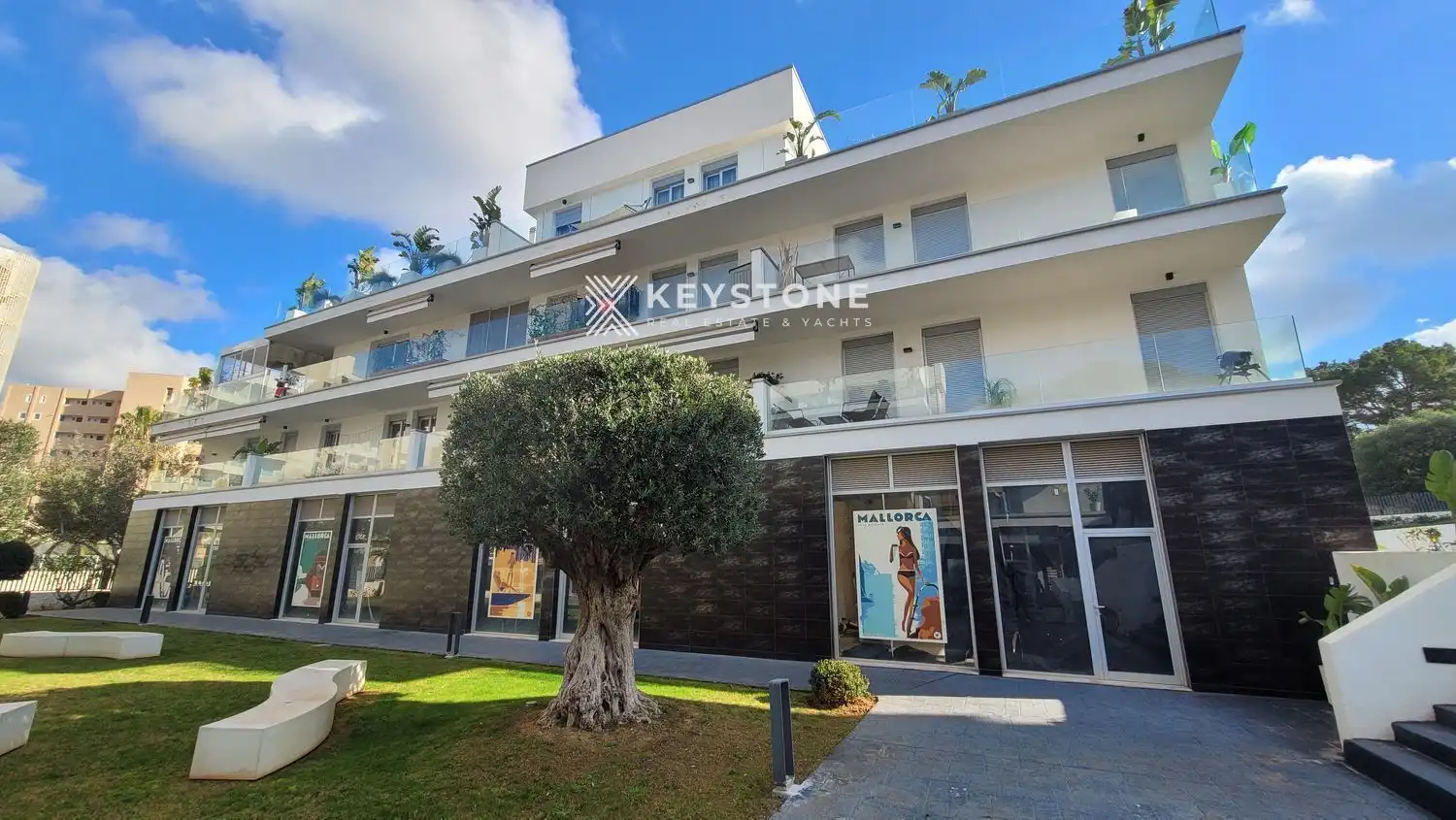 Exterior view of Flat for sale in Calvià  with Air Conditioner, Terrace and Swimming Pool