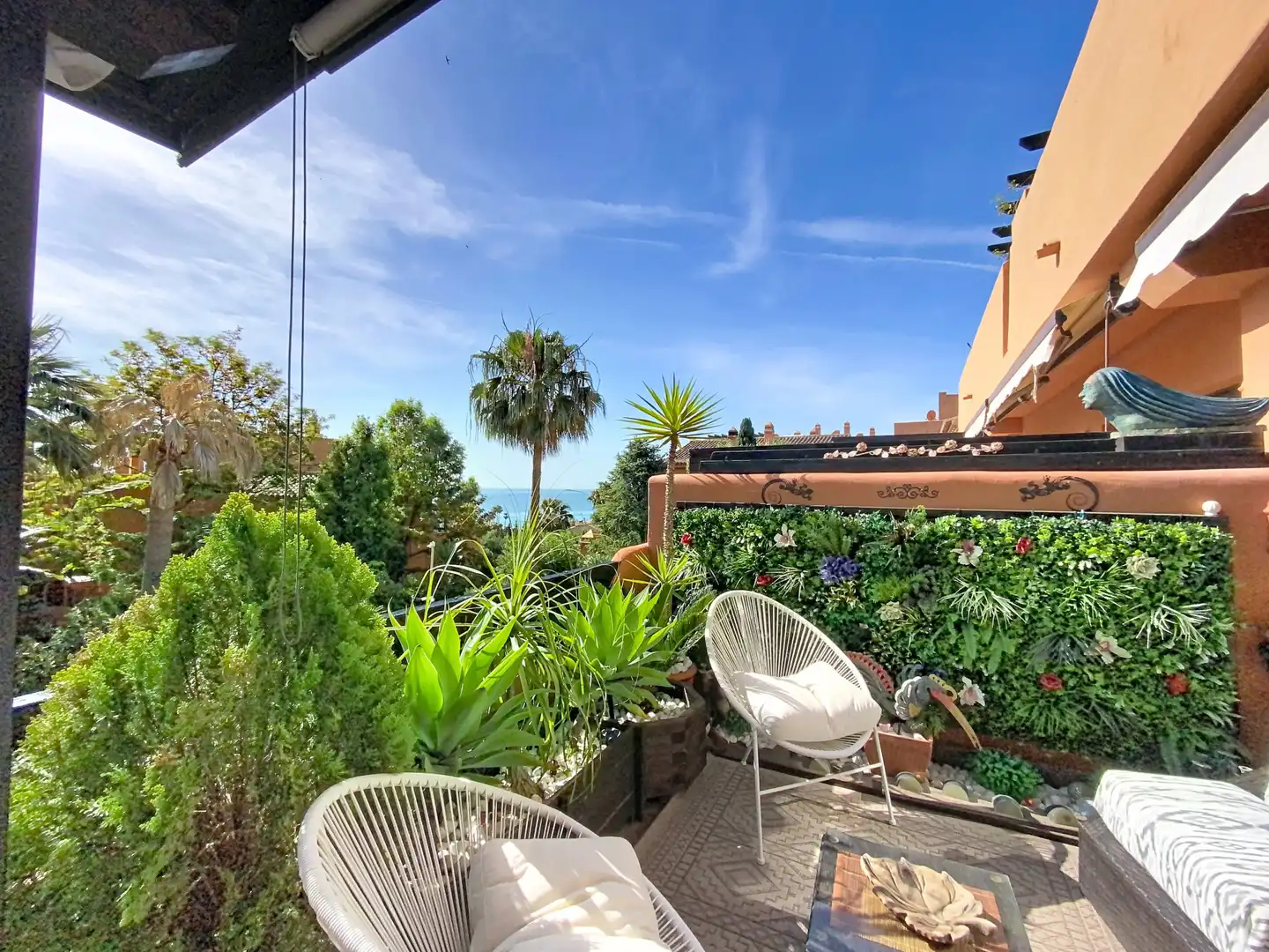Terrassa de Apartament en venda en Estepona amb Aire condicionat, Terrassa i Piscina