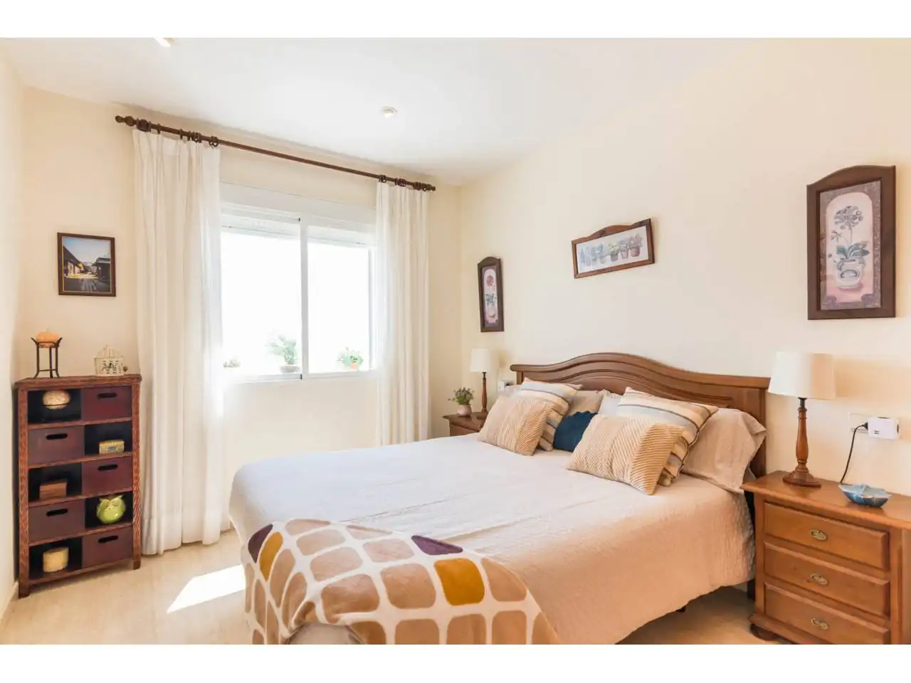 Bedroom of Flat for sale in Cartagena  with Air Conditioner, Terrace and Storage room
