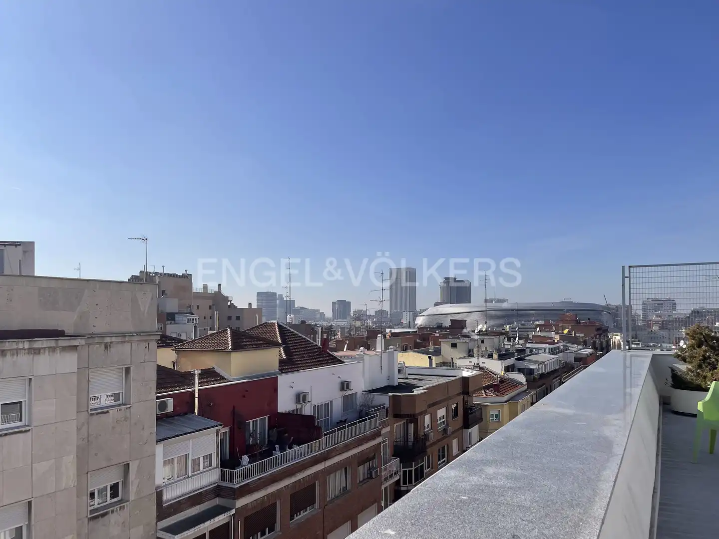 Terraza de Piso de alquiler en Chamartín