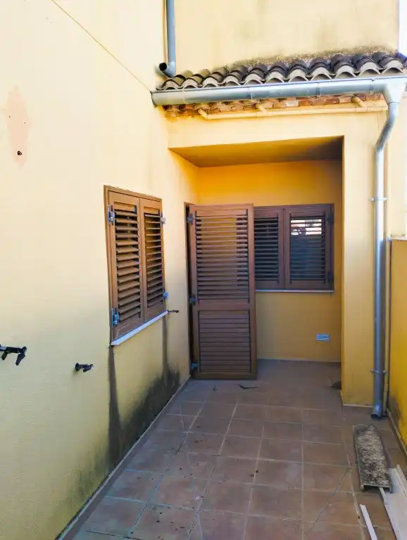 Terrassa de Casa adosada en venda en Llocnou d'En Fenollet amb Aire condicionat, Terrassa i Traster