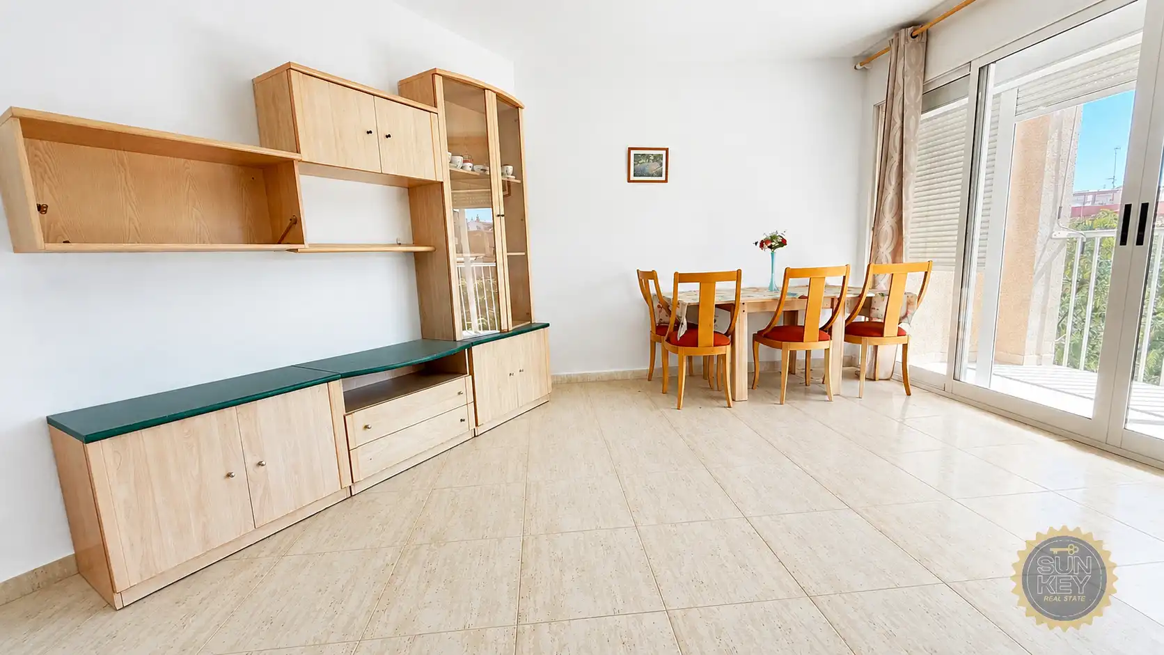 Living room of Flat for sale in Mazarrón  with Furnished