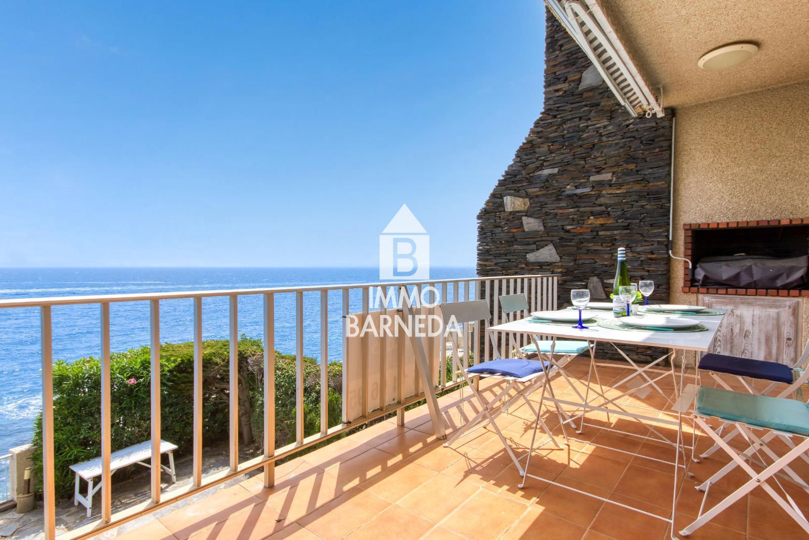 Terrace of Flat for sale in Roses  with Air Conditioner, Heating and Terrace