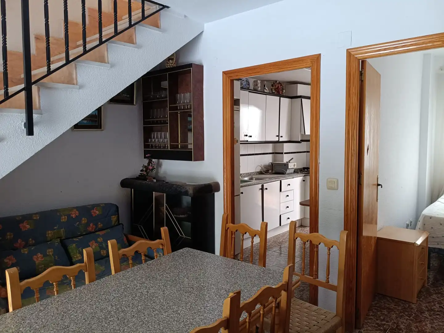 Küche von Maisonette zum Verkauf in San Pedro del Pinatar mit Klimaanlage, Heizung und Privatgarten