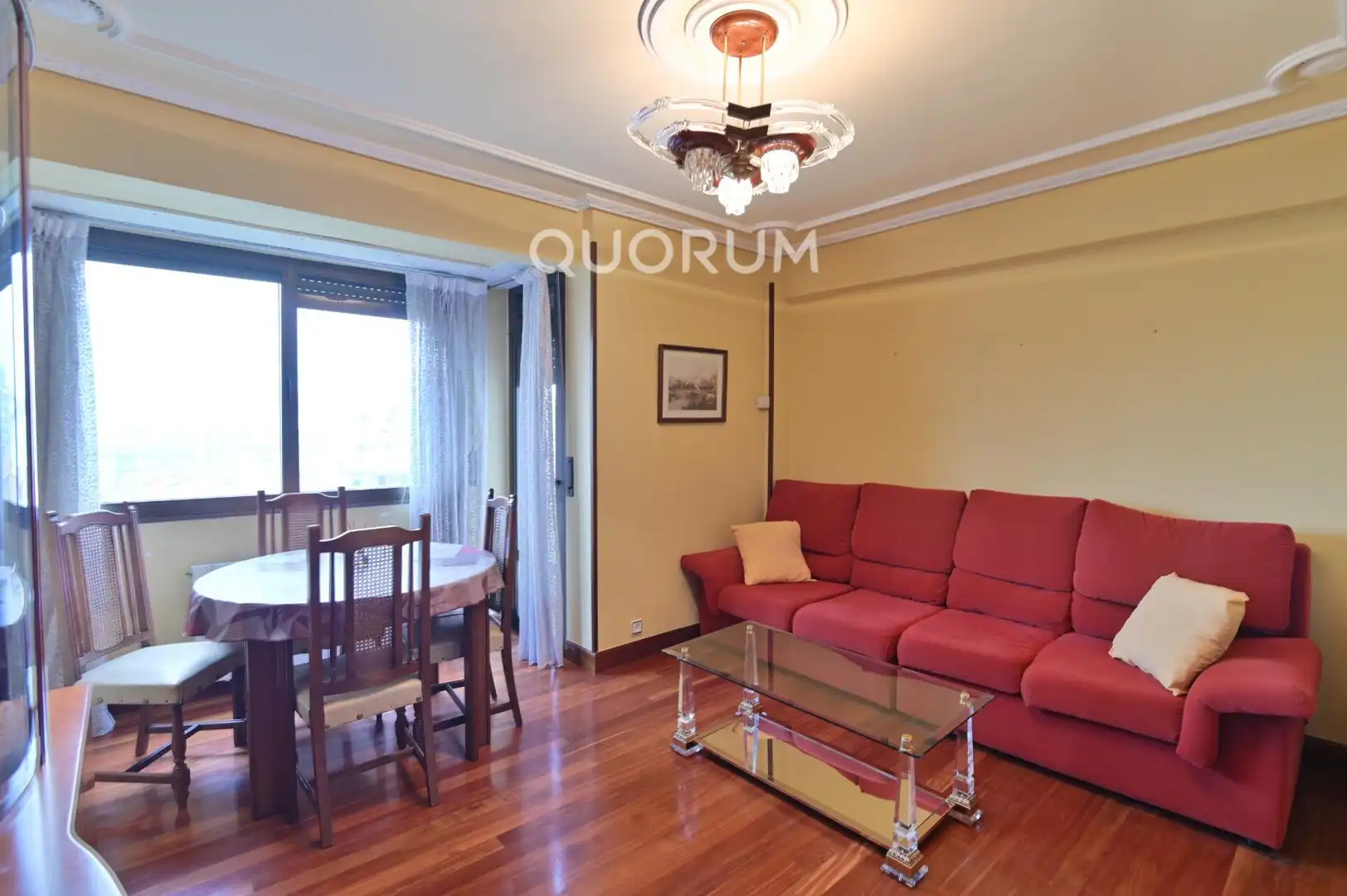 Wohnzimmer von Wohnung zum Verkauf in Bilbao  mit Heizung, Terrasse und Möbliert