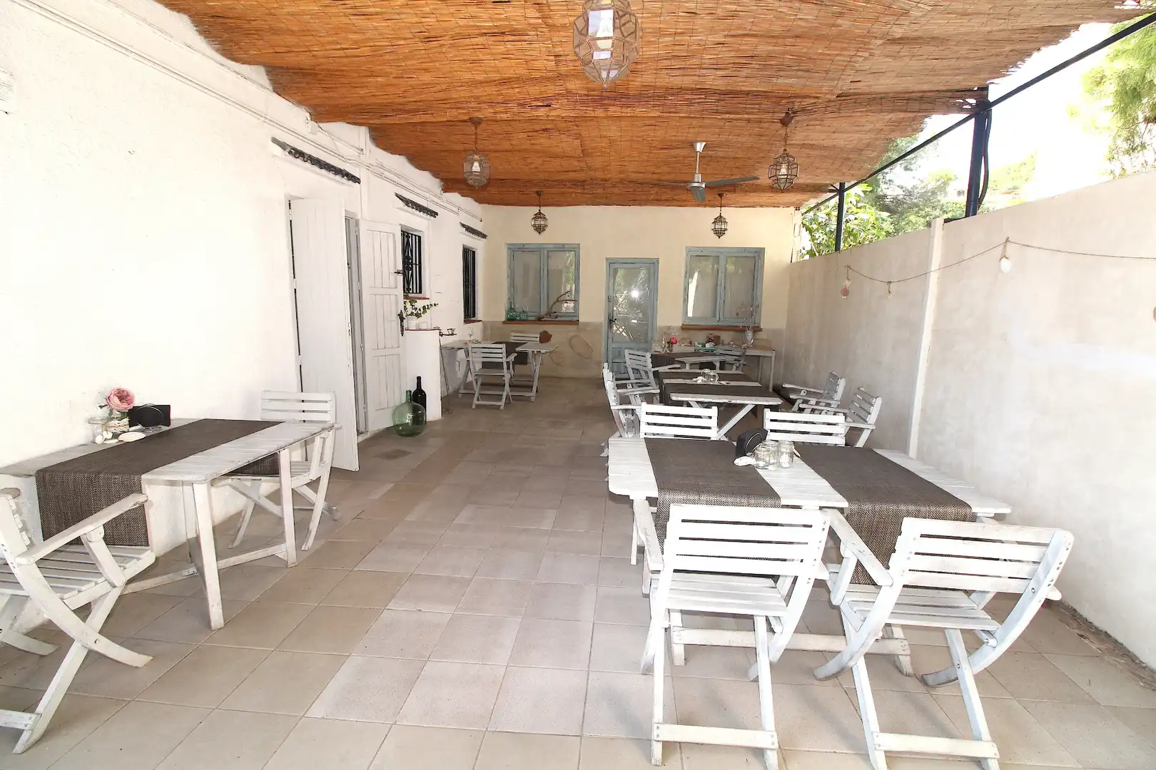 Terraza de Casa o chalet en venta en Dénia con Aire acondicionado, Jardín privado y Terraza