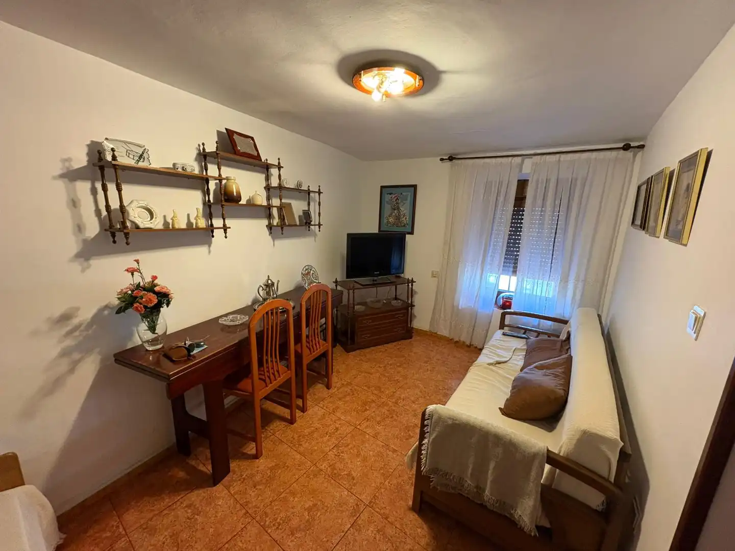 Sala de estar de Finca rústica en venta en Fombellida con Calefacción, Terraza y Trastero