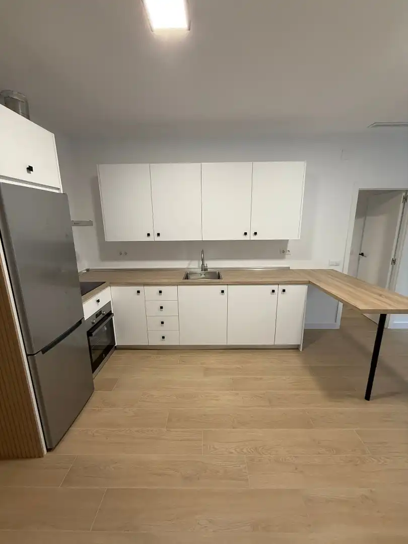Cocina de Piso de alquiler en Málaga con Aire acondicionado, Amueblado y Horno