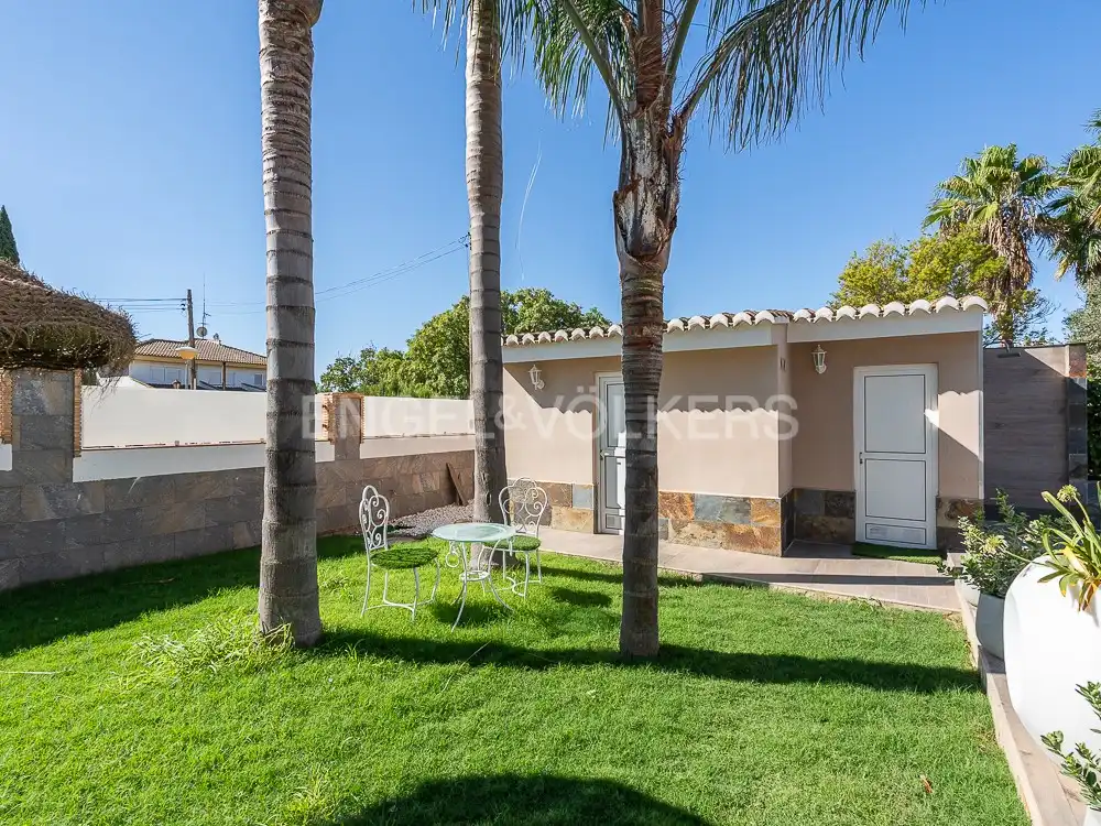 Exterior view of Houses for rent in Bétera  with Air Conditioner, Heating and Private garden