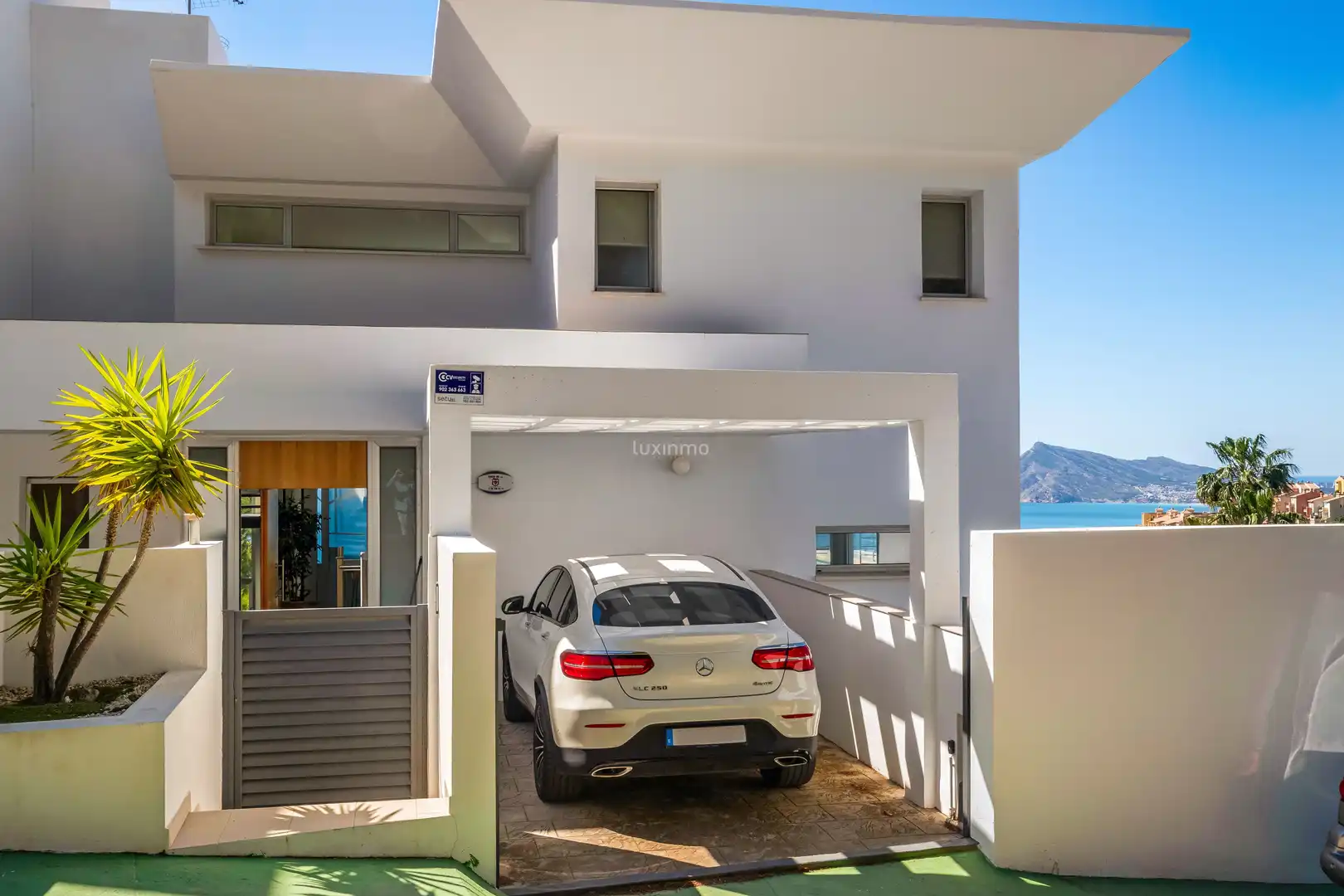 Vista exterior de Casa adosada en venta en Altea con Aire acondicionado, Jardín privado y Terraza