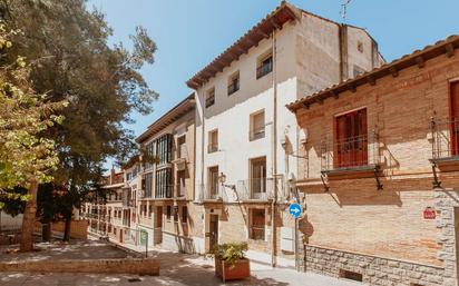 Vista exterior de Pis en venda en  Huesca Capital amb Calefacció i Balcó