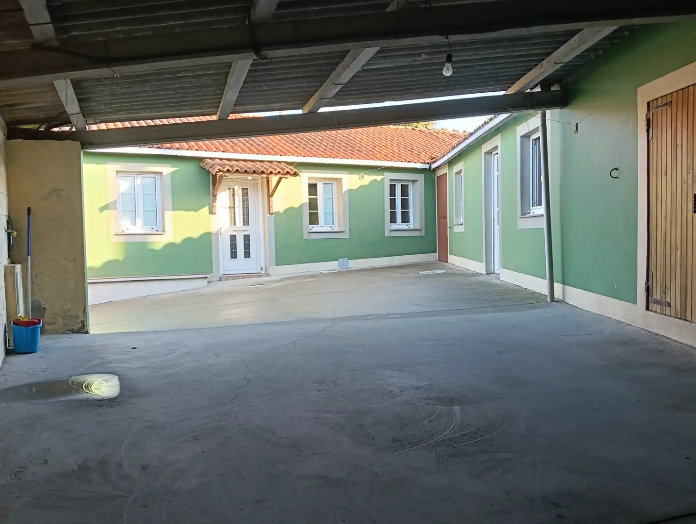 Vista exterior de Casa o chalet en venta en Vilasantar con Calefacción y Trastero
