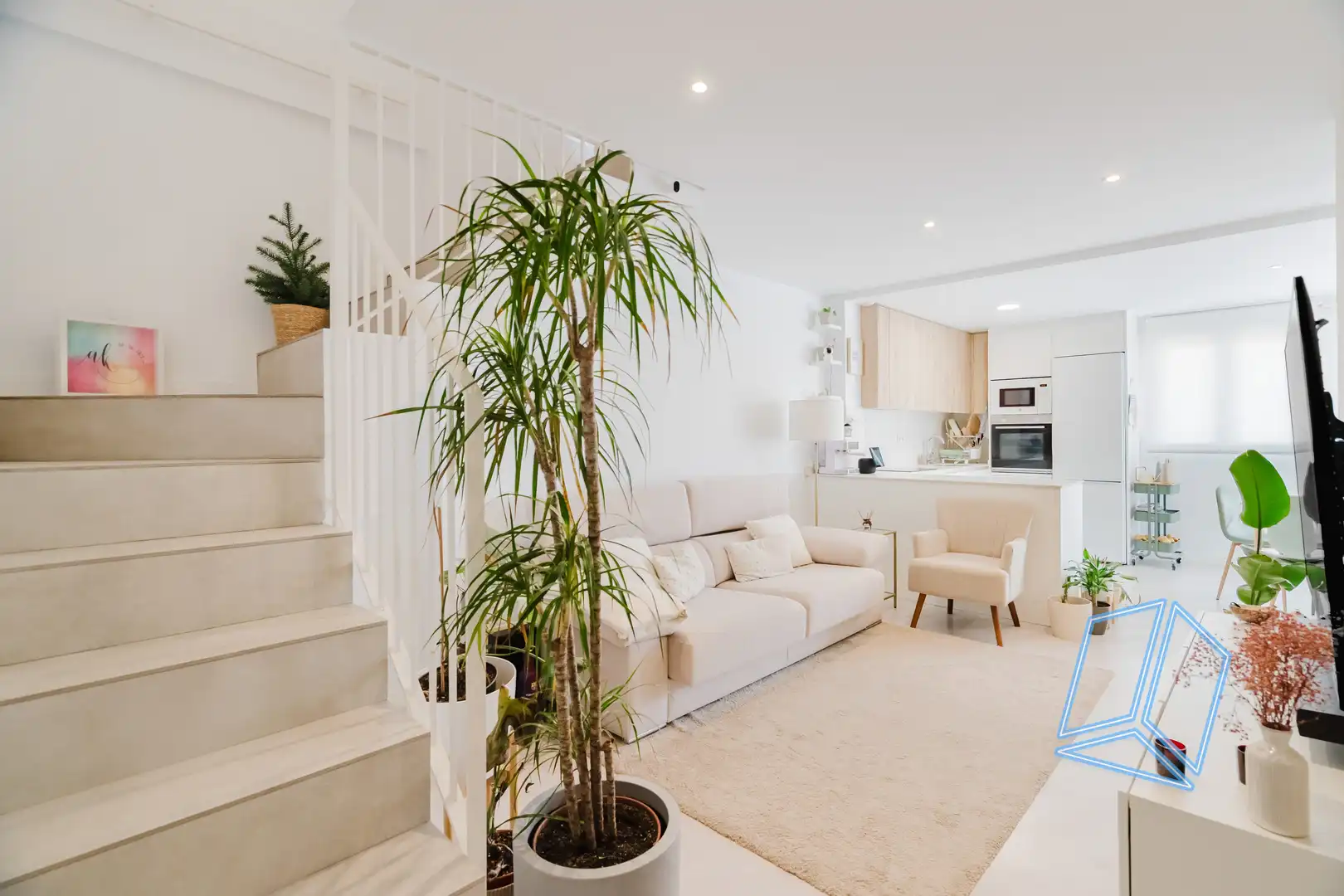 Sala de estar de Dúplex en venta en Passeig Maragall