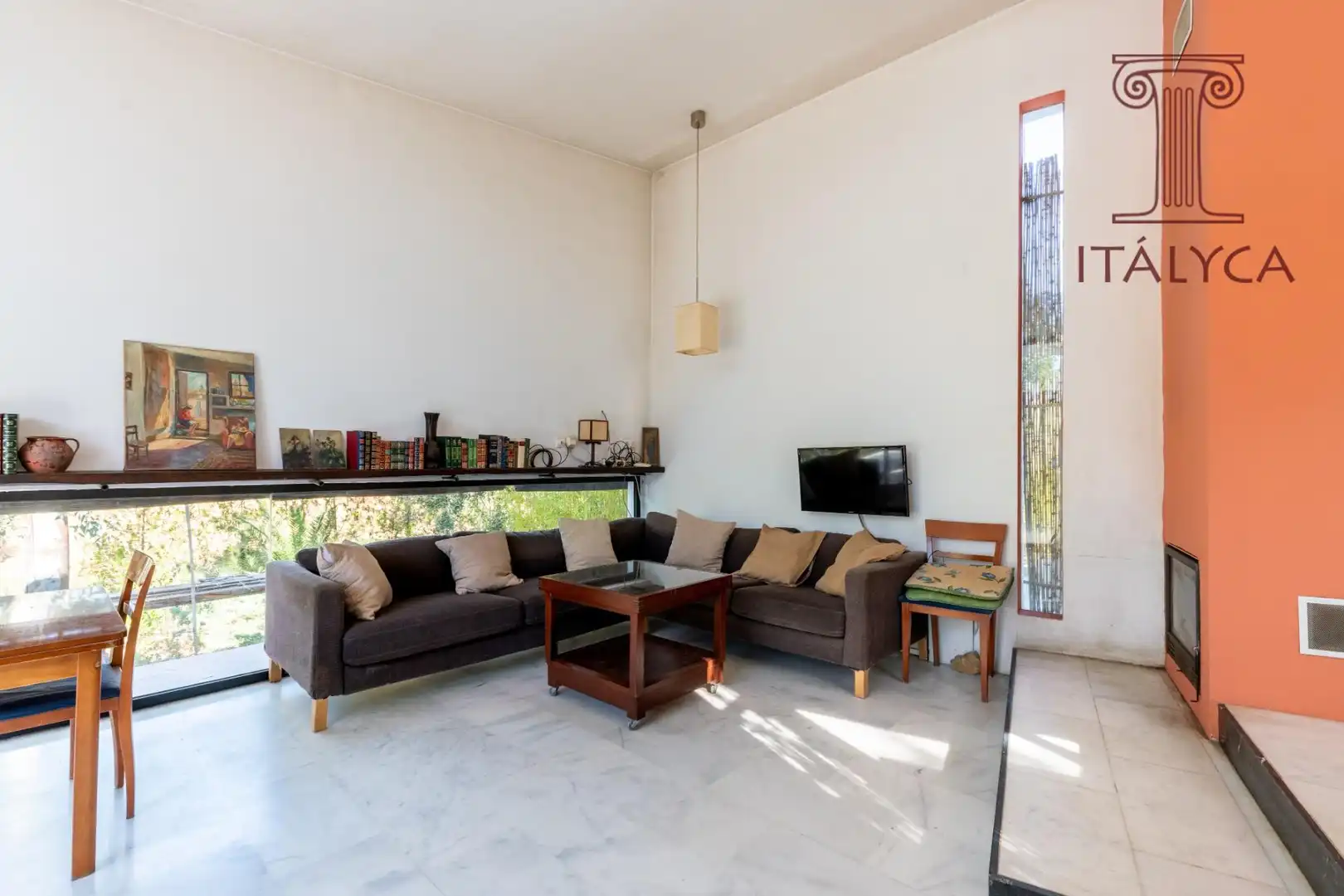 Living room of Houses for sale in El Castillo de las Guardas  with Private garden, Terrace and Community pool