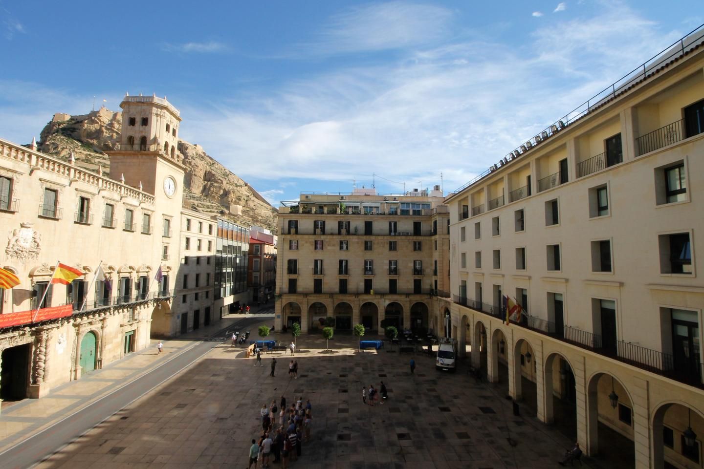 Vista exterior de Piso en venta en Alicante / Alacant con Aire acondicionado y Terraza