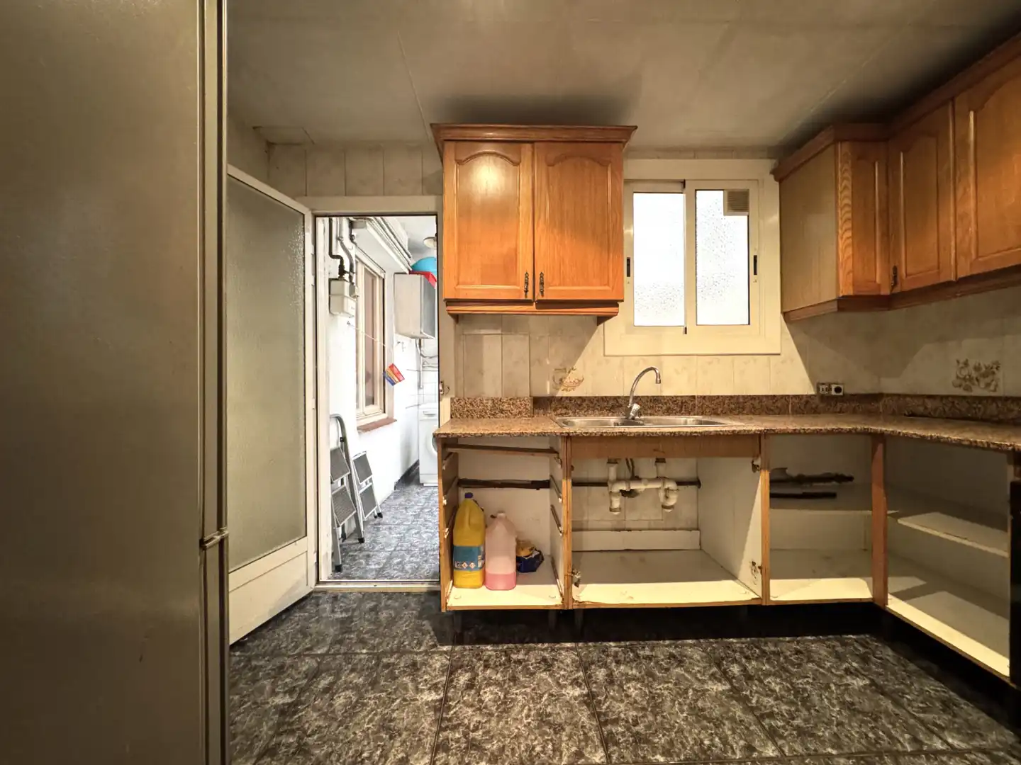 Cuina de Pis en venda en Barcelona amb Balcó i Alarma