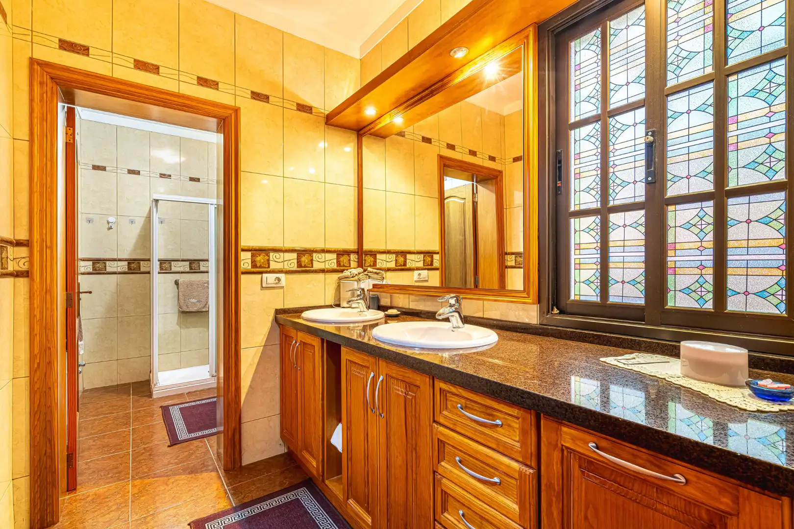 Baño de Casa adosada en venta en San Cristóbal de la Laguna con Jardín privado, Terraza y Trastero