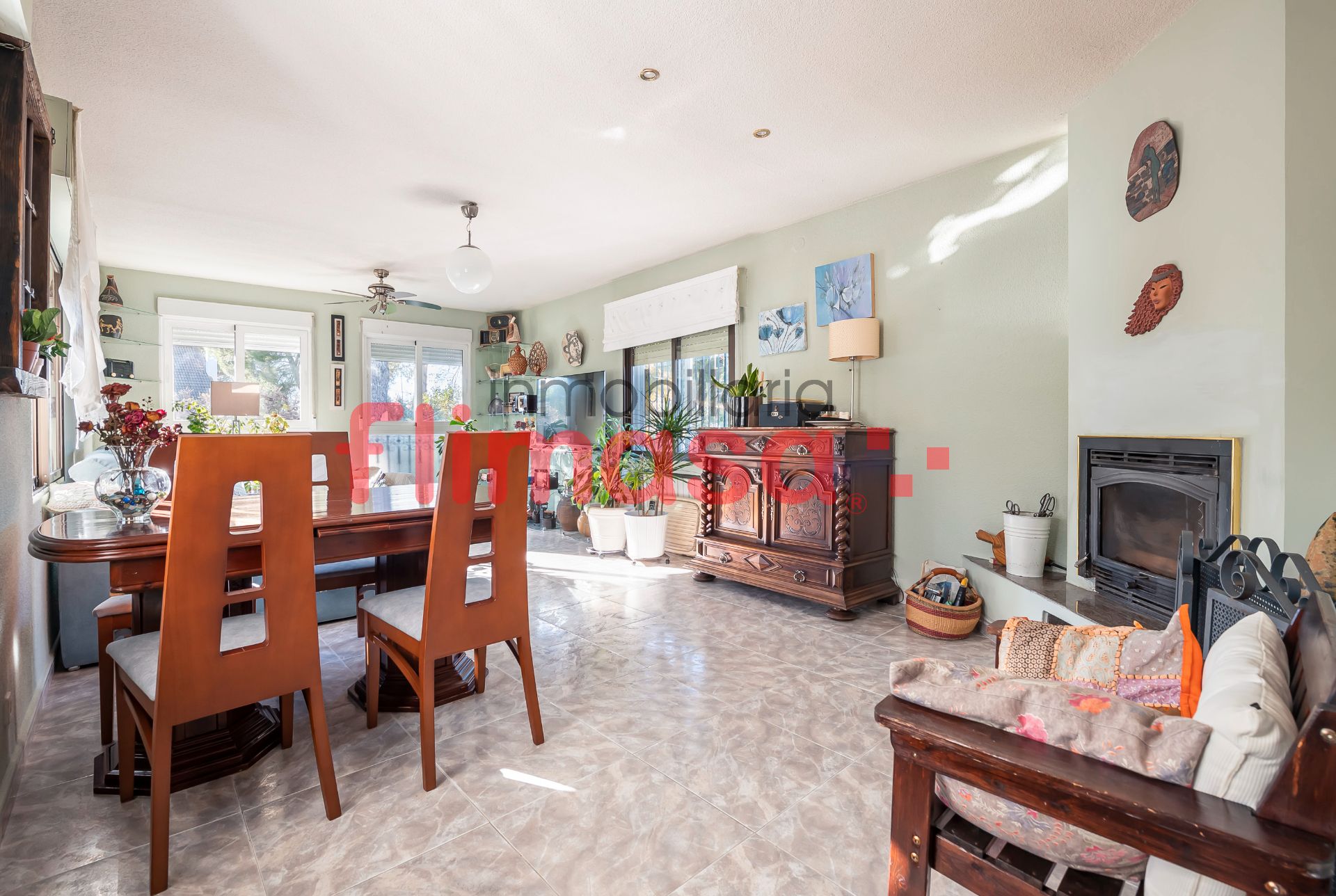 Comedor de Casa o chalet en venta en Villaviciosa de Odón con Aire acondicionado, Calefacción y Jardín privado