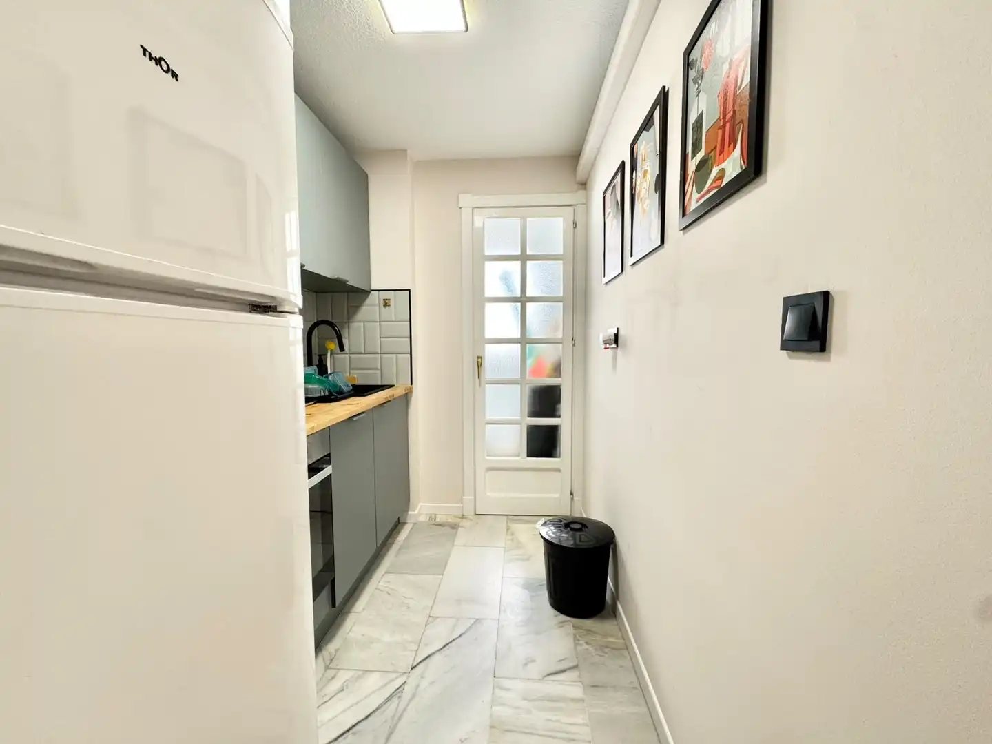 Cocina de Piso de alquiler en Torrevieja con Aire acondicionado, Calefacción y Amueblado