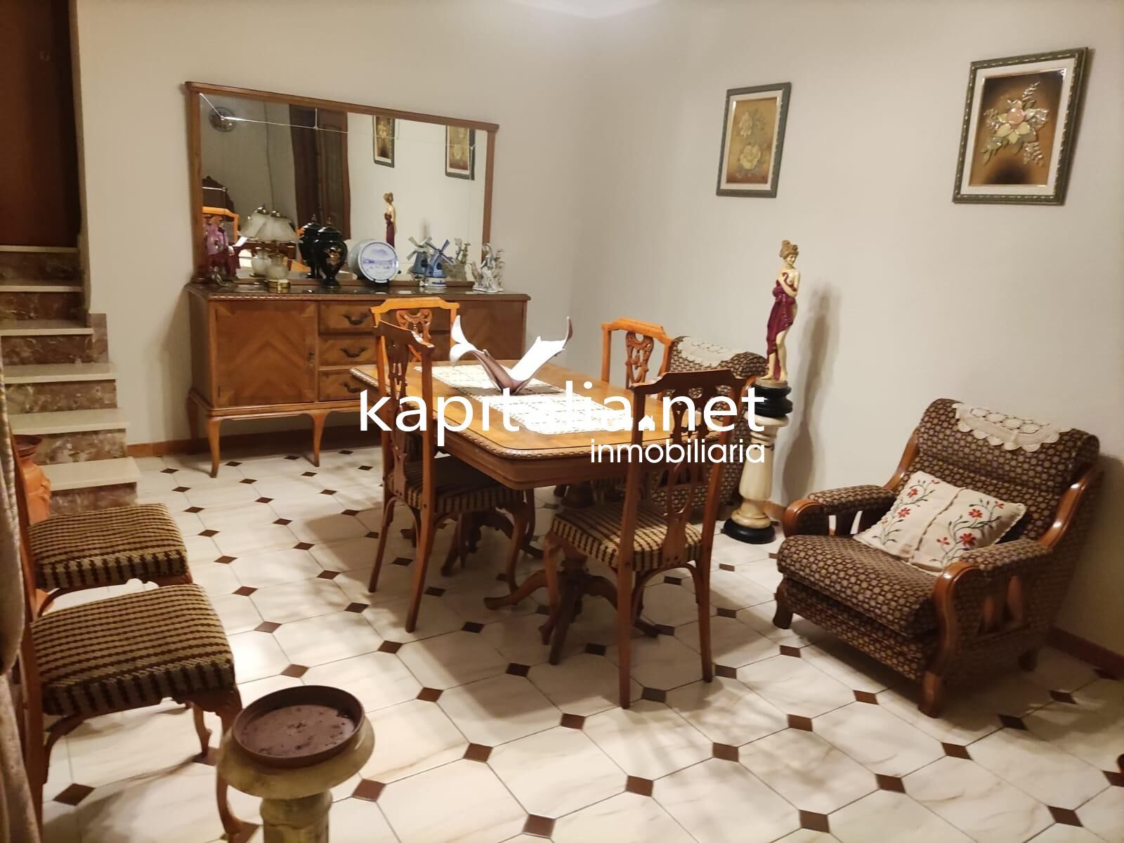 Dining room of Country house for sale in Aielo de Malferit  with Air Conditioner, Private garden and Terrace