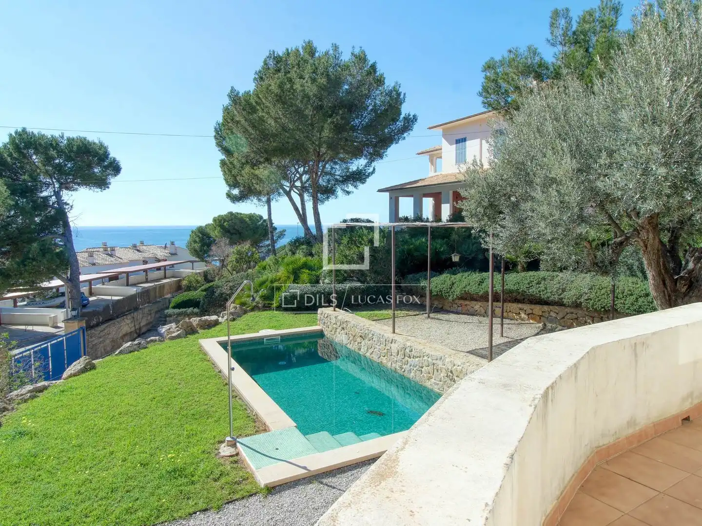 Exterior view of Country homes for rent in Andratx  with Air Conditioner, Heating and Private garden