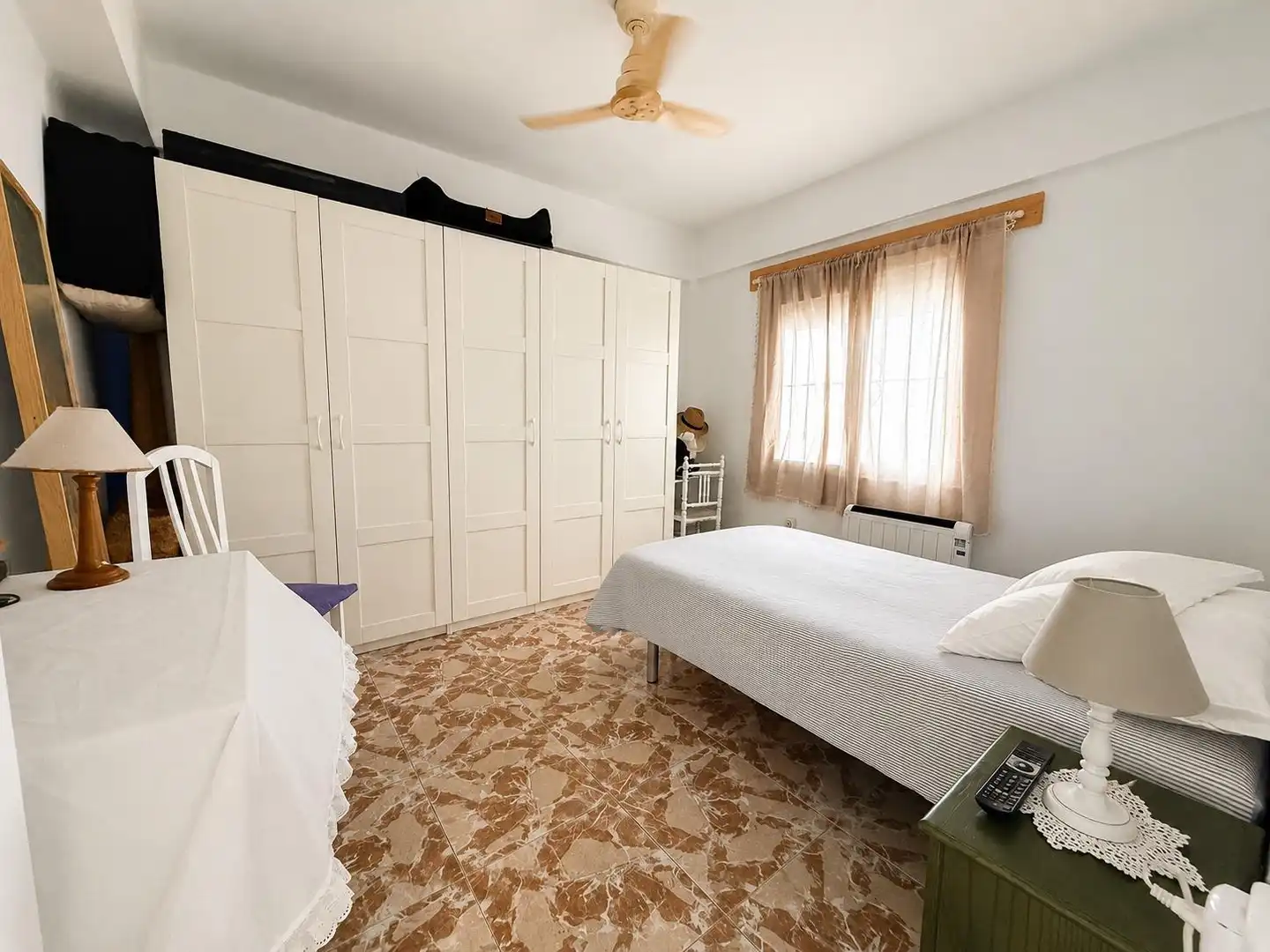 Bedroom of Flat for sale in Alicante / Alacant  with Air Conditioner, Heating and Furnished