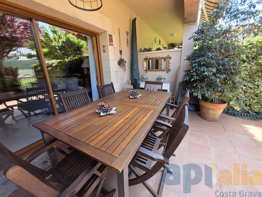 Terrace of Single-family semi-detached for sale in Castell-Platja d'Aro  with Heating, Private garden and Community pool