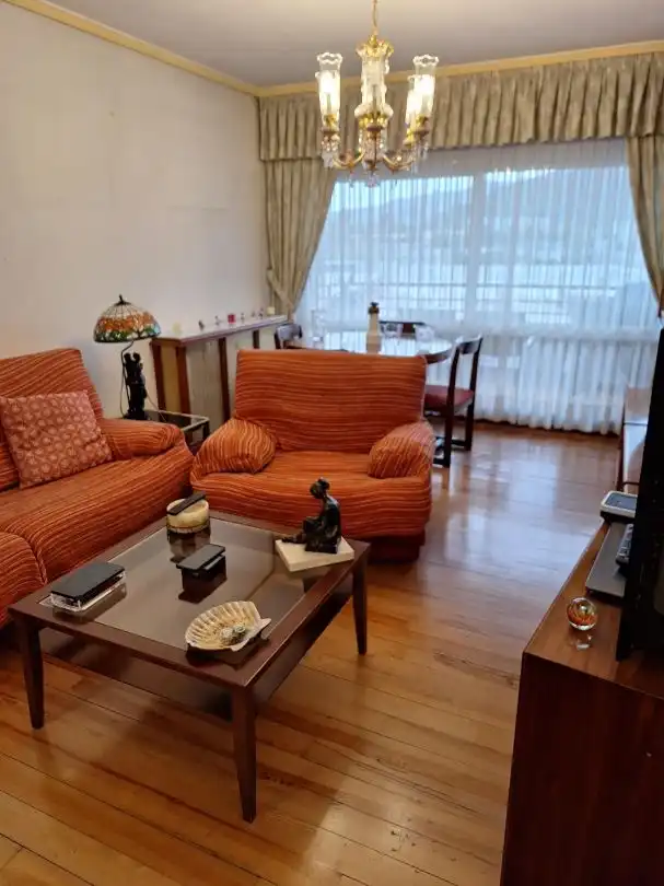 Sala de estar de Piso en venta en Abadiño  con Calefacción, Trastero y Balcón