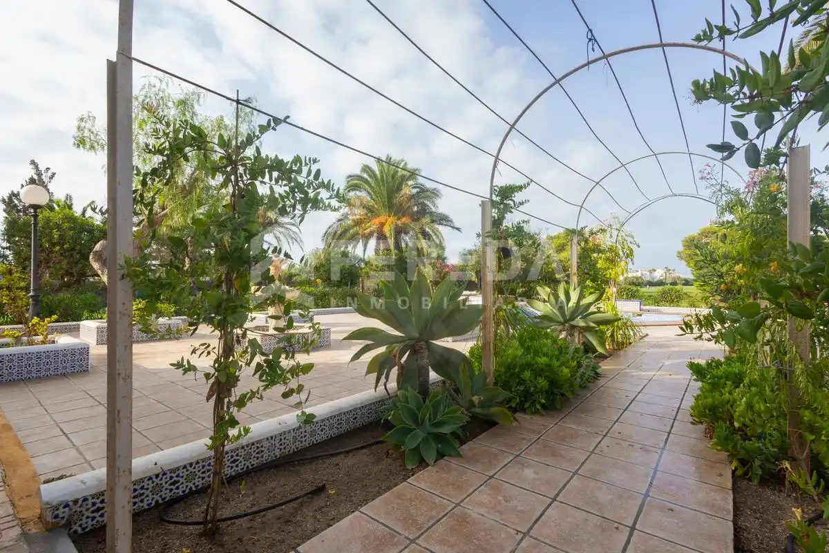 Jardín de Casa o chalet en venta en Roquetas de Mar ciudad