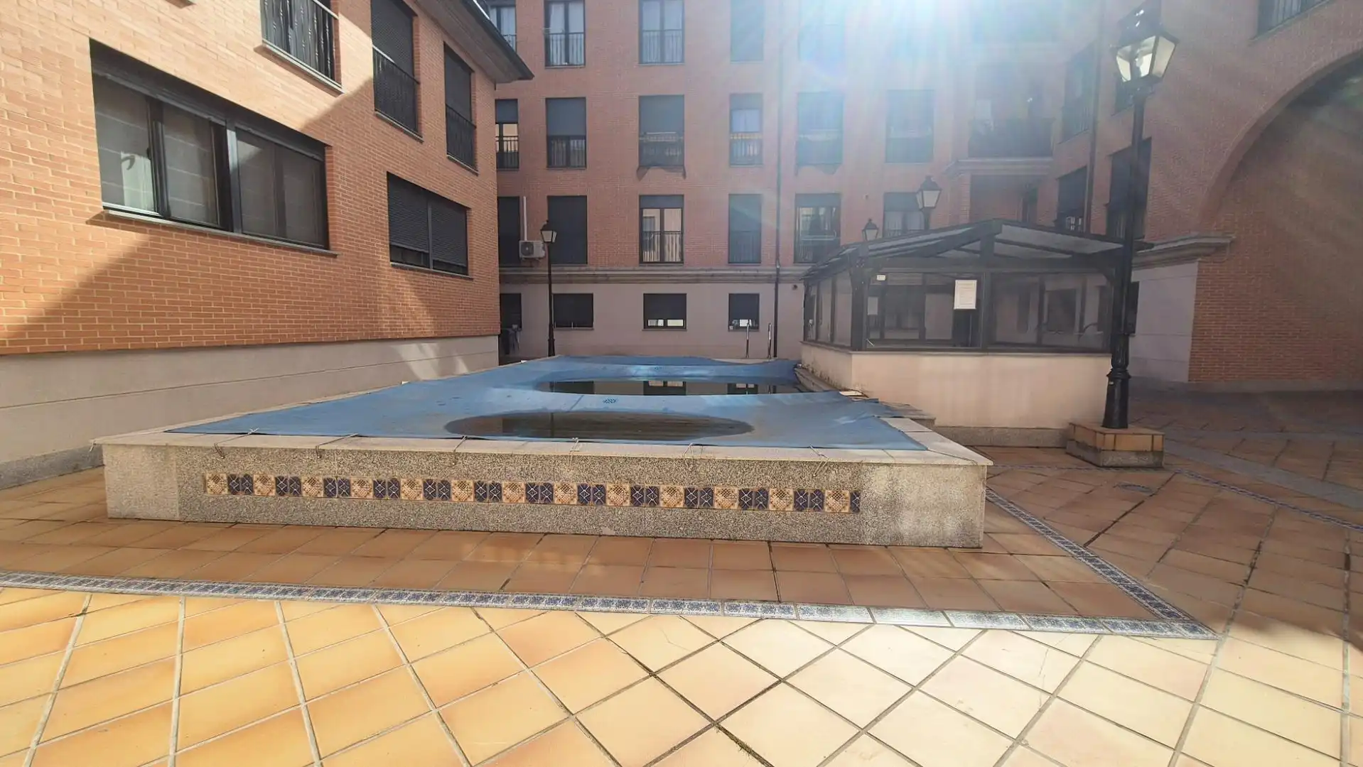 Piscina de Planta baja de alquiler en Castellanos de Moriscos con Calefacción, Amueblado y Piscina comunitaria