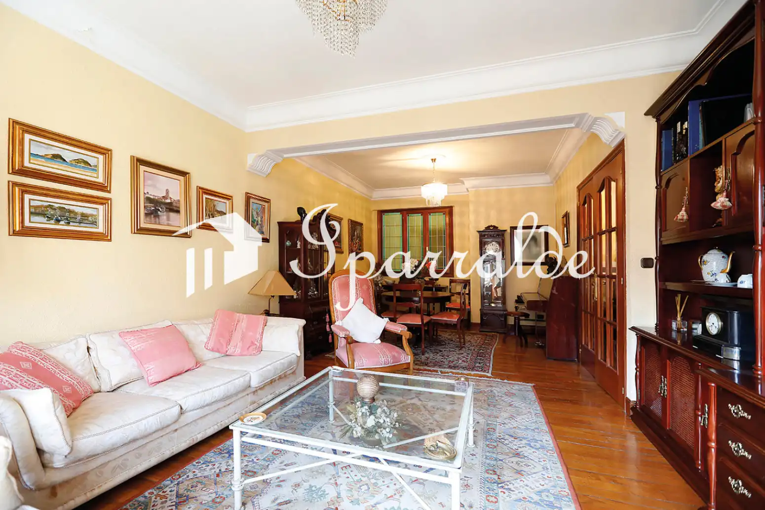 Living room of Flat for sale in Irun   with Heating and Balcony