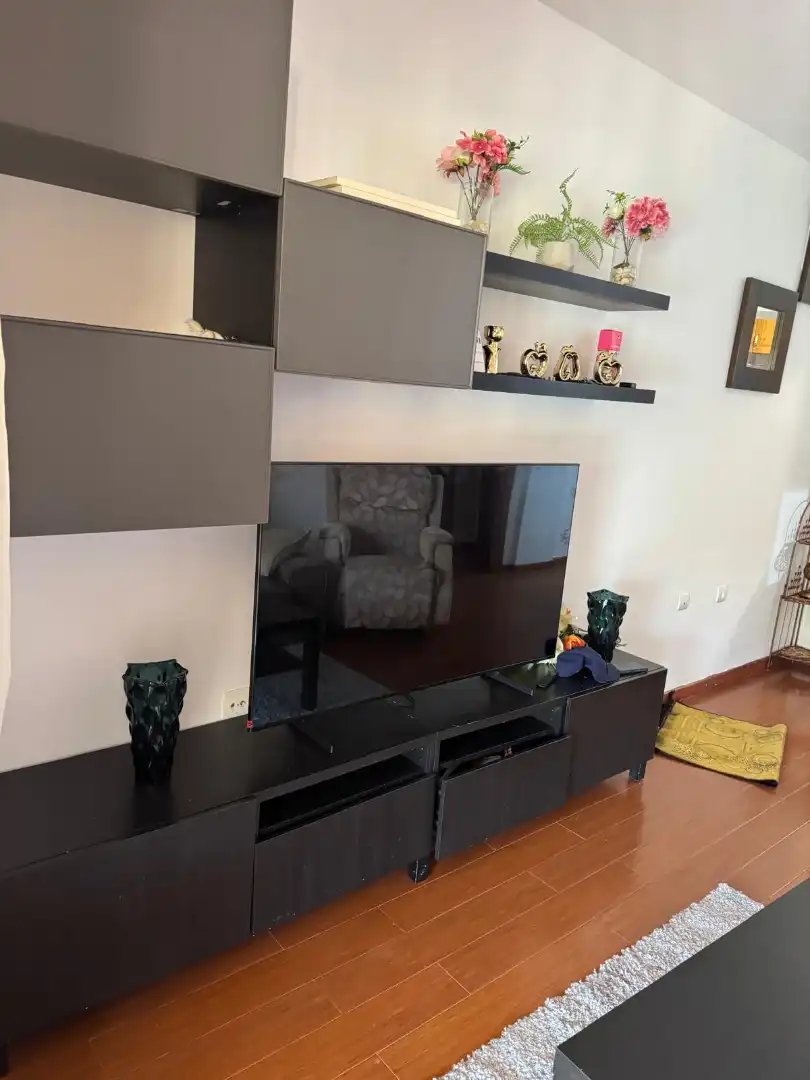Sala de estar de Planta baja en venta en Mijas con Aire acondicionado, Jardín privado y Terraza